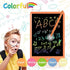 ORSEN LCD Writing Tablet 10 Inch, Colorful Doodle Board Drawing Tablet, Erasable Reusable Writing Pad, Educational for 3-6 Year Old Girls Boys(Orange)