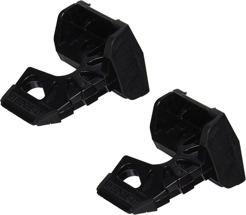 Wedge-It - The Ultimate Door Stop - Black - TWO PACK