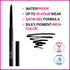 Wet n Wild Mega Last Breakup-Proof Liquid Waterproof Eyeliner Black, Brush Tip Pen, Quick Drying, Smudge Resistant, Long Lasting 16 Hour Wear, Precision Brush Applicator, Ultra Fine