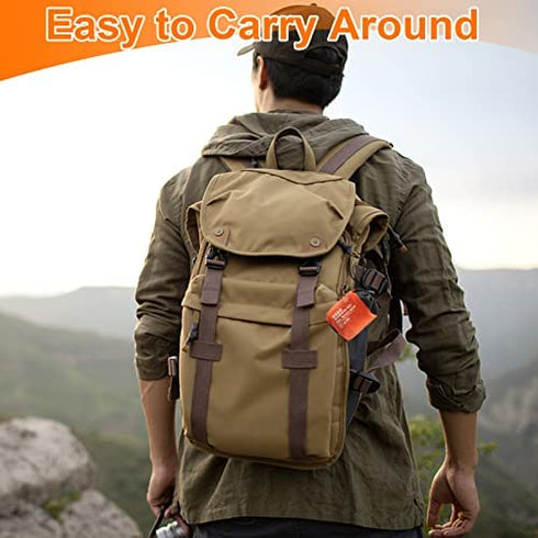 Benvo Mosquito Head Net Mesh, Face Neck Fly Netting Hood from Bugs Gnats Noseeums Screen Net for Any Outdoor Lover- with Carry Bags Fits Most Sizes of Hats Caps (2pcs, Light Grey, Updated Big Net)