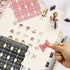 OWLKELA - 48 Pieces Self-Adhesive Month Stickers, Adhesive Tabs Designer Accessories Monthly Tabs Planner Stickers Decorative, Planner Tabs for Journal and Notebook