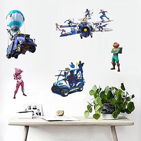 Game Wall Stickers Wall Decor Peel, Game Stick Poster Decals, Vinyl Wallpaper for Rooms