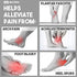 Compression Socks for Plantar Fasciitis Relief for Women Best Foot Wrap for Plantar Fasciitis Brace Planter Fasciated Brace Night Plantar Fasciitis Support Orthotics for Plantar Fasciitis White L-XL