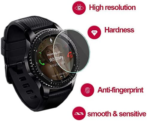Octelect, smart watch screen protector 1.28 inches, Transparent