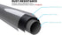 BRIOFOX Tension Curtain Rod 27-43 Inches, Rust-Resistance Shower Curtain Rod for Windows or Doorways, Matte Black