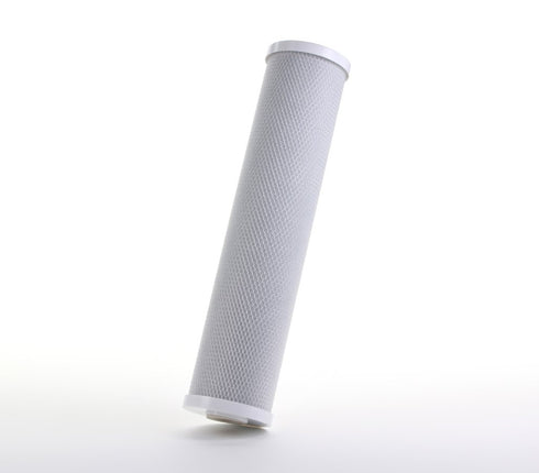 Hydronix CB-45-2005 Whole House, Commercial & Industrial NSF Coconut Carbon Block Water Filter, 4.5" x 20" - 5 Micron
