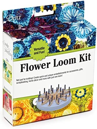 Dritz FL-1 Flower Loom Kit, Grey