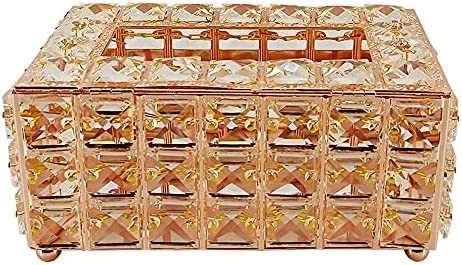 Square Crystal Tissure Box