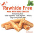 LuvChew Grain Free Rawhide Free Dog Chew Bones Long-Lasting Chicken Retriever Rolls Large 7" 2pcs/Pack