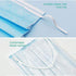100 Pack Premium Disposable Face Masks Medical Grade -3 Ply Face Mask for Adults -USA Made Masks, Comfortable,Soft, Breathable