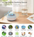 Jack & Rose White Noise Machine Baby, Baby Sound Machine Kids with Night Light, Portable White Noise Machine for Sleeping