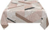 BLUBLU Square Table Cloth 60" X 60" Washable Table Cover Marble Waterproof Tablecloths for Kitchen and Dining Room Wedding and Parties