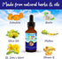 Natrulo Natural Ear Drops for Kids Ear Infection Treatment – Organic Children Ear Oil Drops Relieves Ear Aches, Itchy Ears, Infections, Swimmer's Ear, & Loosens Wax – Kids Safe, Made in USA