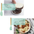 Silicone Spatula Set Pasta Spoon Cooking Utensils Set for Nonstick Cookware Pioneer Natural Wooden Handle Utensils Gift for Woman Mom Family(Mint Green)