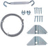 National Hardware N192-211 852 Anti-Sag Gate Kits in Zinc,Pack of 1