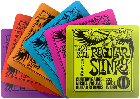 Ernie Ball Slinky Coasters, Pack of 6