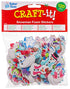 Baker Ross AR685 Snowman Foam Stickers - Pack of 120, for Kids' Christmas Crafts and Art Projects, Cards, Party Bags, and Ornaments, White