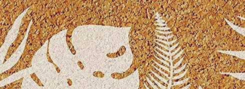 Wall Pops HB3234 Cork Board, White & Off- White