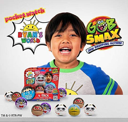 RYAN'S WORLD Gobsmax Multi 4 Pack