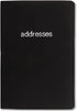 PlanAhead Telephone and Address Book; Large Print; Smooth Cover; Assorted Colors