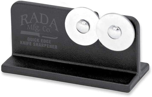 Rada Cutlery Quick Edge Knife Sharpener – Stainless Steel Wheels Made in the USA