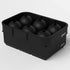 glacio Ice Cube Molds - Silicone Combo Trays - Sphere Ice Mold Ball Maker with Lid & Large Square Tray - Set of 2