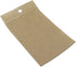 100Pcs Clear Brown Kraft Paper Plastic for Zip Reclosable Bag Lock Flat Heat Sealable Smell Proof Packaging Bags Zipper Lock Coffee Plastic Bags (10x18cm (3.9x7.1 inch))