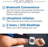 OMRON Gold Blood Pressure Monitor, Portable Wireless Wrist Monitor, Digital Bluetooth Blood Pressure Machine, Stores Up To 200 Readings for Two Users (100 readings each)