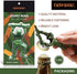 CARNAVAL Green Army Man Bottle Opener - Unique Funny Bottle Opener Bartender Compatible As Coke Bottle Opener - Metal Bottle Opener Man - Mini Soldier Bottle Opener - Creative Cool Bottle Opener