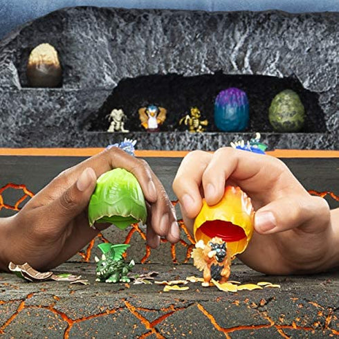 Dragamonz, Ultimate Dragon 6 Pack, Collectible Figure & Trading Card Game, for Kids Aged 5 & Up