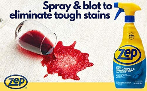 Zep Advanced Oxy Carpet Cleaner 32 Ounce ZUOXSR32 (Pack of 2) Great for Upholstery, Carpet, & Laundry