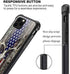 iPhone 11 Case,American Flag Camo Deer Skull iPhone 11 Cases for Men Boys,Shockproof Anti-Scratch Soft TPU Pattern Design Case for Apple iPhone 11 American Flag Camo Deer Skull