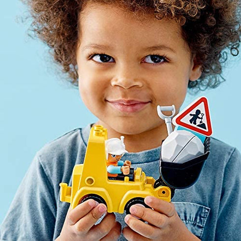 LEGO DUPLO Town Bulldozer 10930 Building Toy Set for Preschool Kids, Toddler Boys and Girls Ages 2+ (10 Pieces)