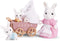 Calico Critters Connor & Kerri’s Carriage Ride, Doll Playset, Collectible, Ready to Play, Model Number: CC2488