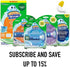 Scrubbing Bubbles Fresh Gel Toilet Bowl Cleaning Stamps, Gel Cleaner, Helps Prevent Limescale and Toilet Rings, Lavender Scent, 6 Stamps, 1.34 Oz