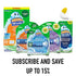 Scrubbing Bubbles Fresh Brush Toilet Bowl Cleaning System Starter Kit, Stain Removing, Citrus Action Scent, Includes: Wand + 4 Refills + 1 Stand