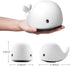 Cute Whale Night Light for Kids,Kawaii Baby Night Light with 7 LED Colors Changing,Tap Control Nursery Squishy Night Lamp,USB Rechargeable,Birthday Gifts for Baby,Girls,Boys,Toddler,Teens,Children