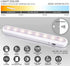 STAR-SPANGLED Dimmable Touch Light Bar Rechargeable, Built-in 2100mAh Battery Powered, USB Stick on LED Night Tap Light Indoor for Kitchen, Bedroom, Under Cabinet, Closet, Reading, Vanity, Warm White