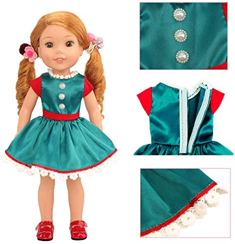 BM 10 Sets American 14.5 Inch Girl Doll Clothes Wellie Wishers Dolls Handmade Casual Wear Clothes and Other 14 -14.5 Inch Dolll