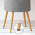 40pcs Furniture Glide,Screw-on Felt Pad Slider Floor Protector for Wooden Leg Feet of Chair Table Sofa(?20mm or 0.8",Black)