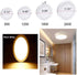 DLLT LED Flush Mount Ceiling Light, 24W Led Surface Round Ceiling Light 1920LM (220W Incandescent Equivalent) 3000K Warm White for Kitchen, Closet, Bedroom, Hallway