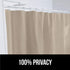Gorilla Grip PEVA Waterproof, Strong Weighted Magnets, Set of Two 72x72, Rust Resistant Grommets, Heavy Duty Thick Shower Curtain Liner, Easy Hang, Fits Standard Bathroom Showers and Bath Tubs, Beige