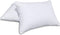 Precoco Toddler Pillowcase 14x19 Inch | 100% Cotton White Toddler Pillowcases Set of 2 with Zipper Hidden | Super Soft 600 Thread Travel Pillow Covers for Boys Girls Kids Bedding, Gentle & Breathable