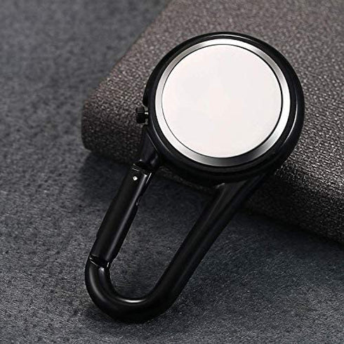 Lancardo Clip On Quartz Watch for Men and Women Glow in The Dark Backpack Buckle Belt Fob Watch for Doctors Nurses Chefs Hiking or Climbing