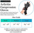 Classy Pal Compression Gloves for Arthritis, Typing Gloves for Hand Pain Relief