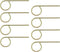 Emergency Keys for Interior Door Locksets - Interior Door Key Pin for Bedroom and Bathroom Doors Schlage Compatible - Emergency Door Lock Pin Key Set of 8