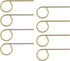 Emergency Keys for Interior Door Locksets - Interior Door Key Pin for Bedroom and Bathroom Doors Schlage Compatible - Emergency Door Lock Pin Key Set of 8