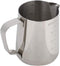Stainless Steel Milk Frothing Pitcher Measuring Cup Coffee Jug Milk Frothing Pot Espresso Latte Pitcher(9.2x7.7x10.9cm)