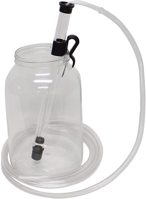 Fermtech Auto-Siphon Mini 15" with 6 Feet of Tubing and Clamp, clear, 1 piece