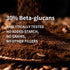 Mushroom Coffee - 36 Servings, Instant Coffee Mix Includes 10 Mushrooms Extract Powder (30% Beta-glucan)